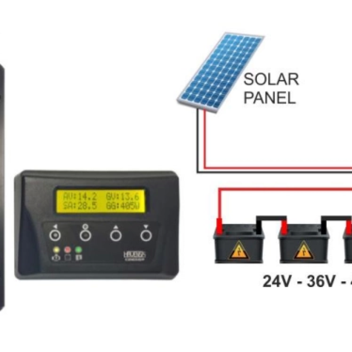 Havensis Boost Mppt Elektrikli Bisiklet Akü Için 24v, 36v, 48v, 60v, 72v Dc Solar Şarj Cihazı