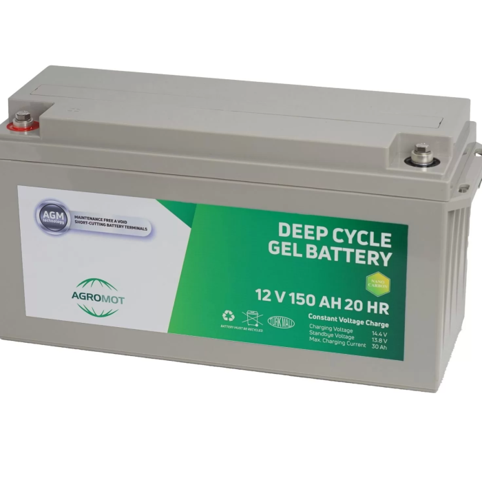 Agromot 12v 150 Ah Jel Akü