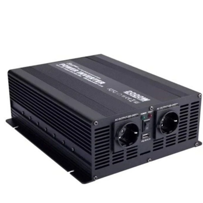 MAX DC-AC 12V 2000W Modifiye Sinüs Inverter