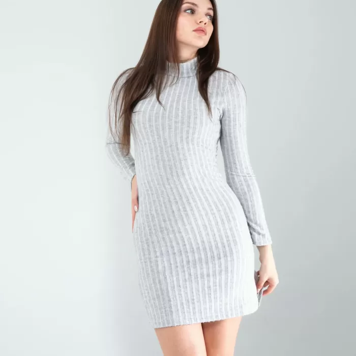 Taş Mini Triko Elbise