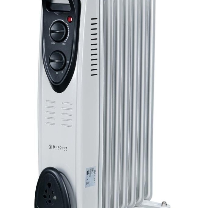 Bright Elegance BE-6507 Devrilme Korumalı 7 Dilimli Yağlı Radyatör