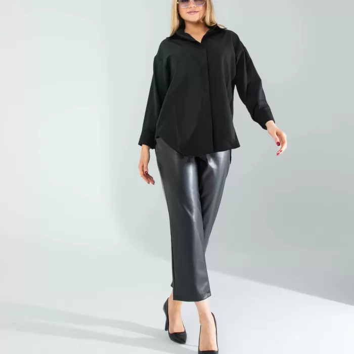 Siyah Regular Fit Gömlek