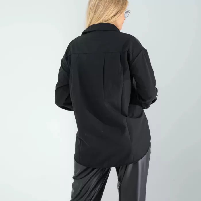 Siyah Regular Fit Gömlek