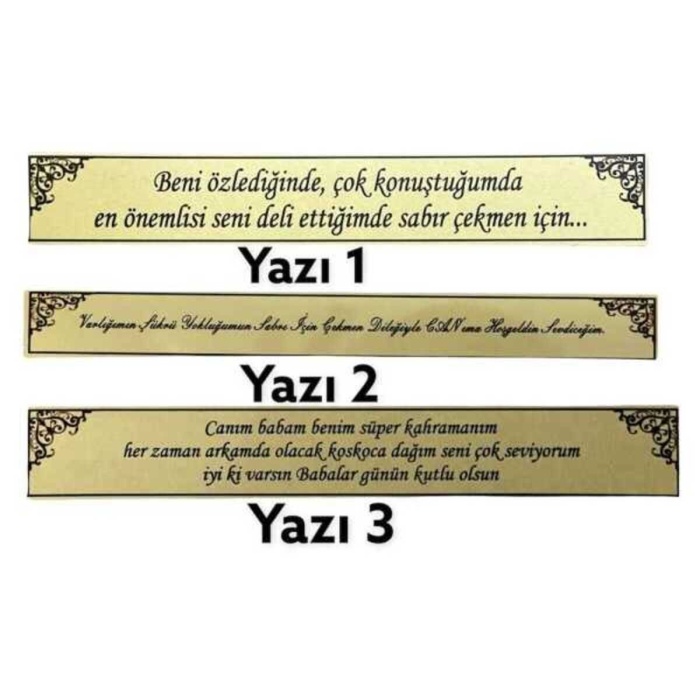 Isimli Sürmeli Toz Kehribar Tesbih Özel Yazılı Kutulu