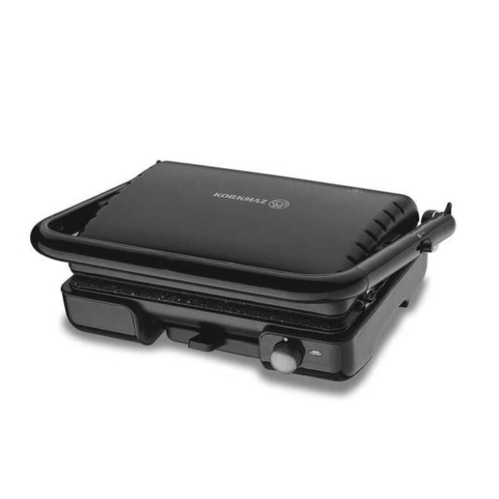 Korkmaz A316-13 Tostella Siyah 1800 W Tost Makinesi
