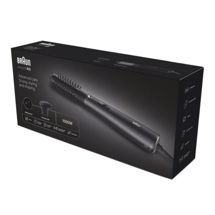 Braun BRAS420E Air Styler 4.2 IONTEC Saç Kurutma Makinesi Ve Şekillendirici, 2 Başlıklı