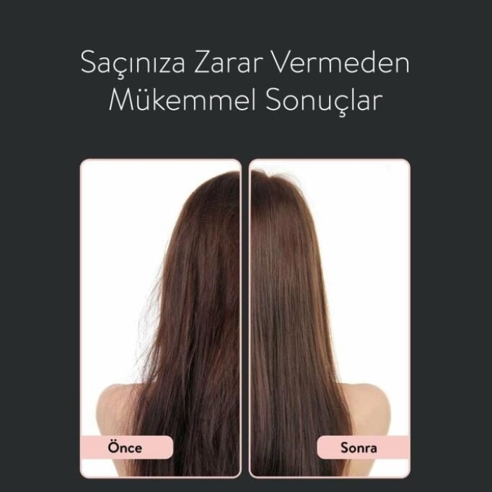 Sinbo SHD-1710 Isı Ayarlı Dijital Saç Düzleştirici Maşa Siyah