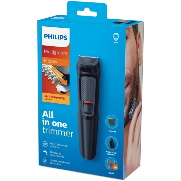Philips MG3710/15 Multigroom 3000 Series 6 in 1 Erkek Bakım Kiti