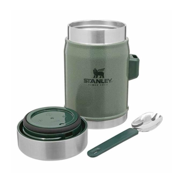 Stanley Classic Yemek Termosu Kaşıklı 0,4 L Yeşil