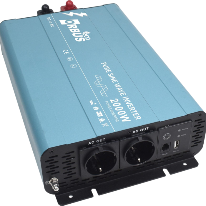 Orbus Eco 12 V 2000 W Tam Sinüs İnverter