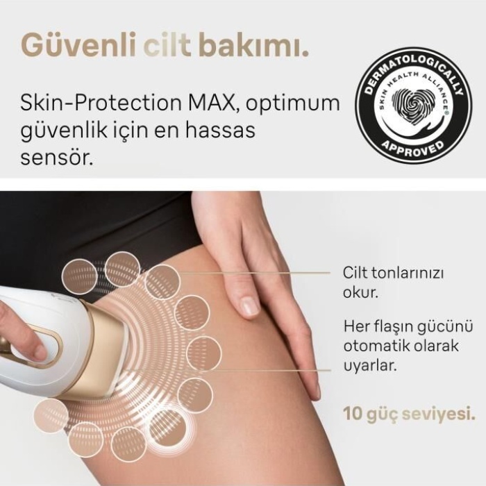 Braun IPL Silk·expert Pro 5, Evde Tüy Alma, Çanta, Venus Tıraş Makinesi, 2 Başlık ile, PL5146