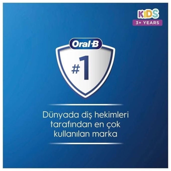 Oral-B D100 Vitality Lightyear Özel Seri Çocuklar Için Ekstra Yumuşak Şarj Edilebilir Diş Fırçası +