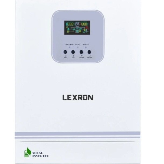 Lexron 12 V 1.6 KW Mppt 40-450 V DC Input Yüksek Voltaj Tam Sinüs Akıllı İnverter