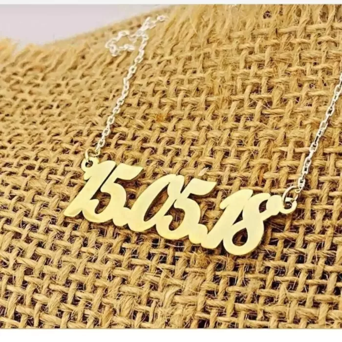 925 Ayar Gümüş Tarih Kolye