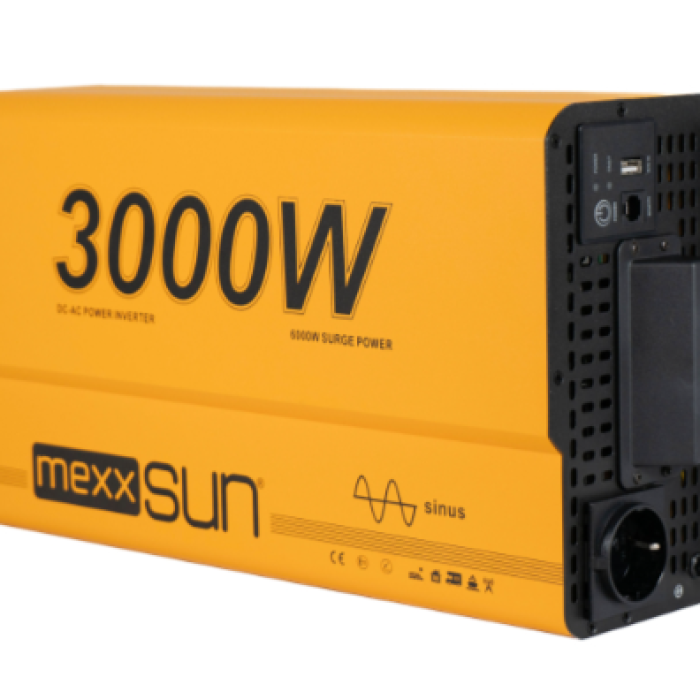 Mexxsun 24 Volt 3000 Watt Tam Sinüs İnverter