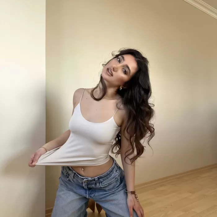Taş ZRA Model Poliamid İp Askı Bluz