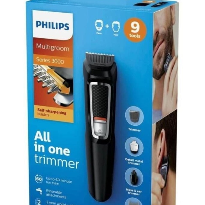 Philips 3000 Serisi MG3740/15 Multigroom 9 in 1 Erkek Bakım Kiti 10157941