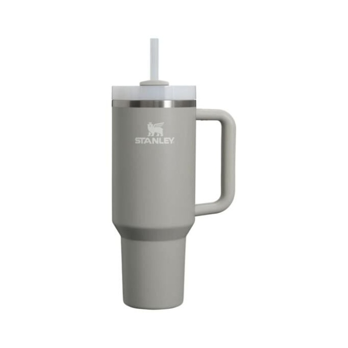 Stanley Quencher Pipetli Termos 1,18 L Açık Gri