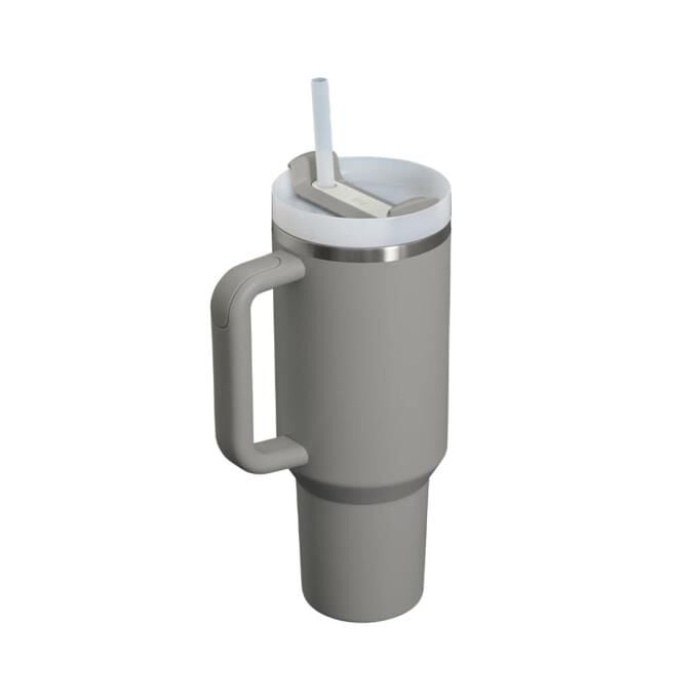 Stanley Quencher Pipetli Termos 1,18 L Açık Gri