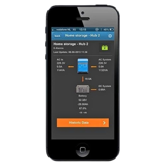 Victron DC-AC Sistem İzleme ve Kontrol Ekranı, BPP010300100R