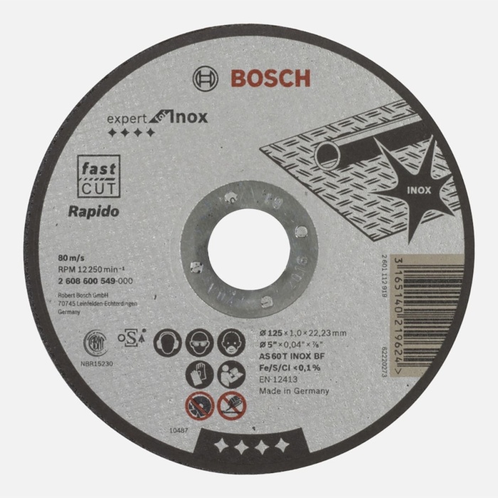 Bosch 125*1 Inox Kesici Expert 2 608 600 549