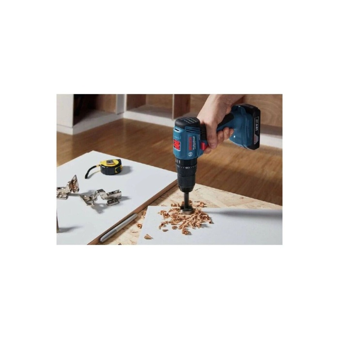 Bosch Professional GWS 180-LI + GSB 185-LI 18V Akülü Vidalama 2+4 Ah Çift Akü Set - 06019H9026