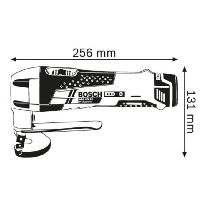 Bosch Professional GSC 12v-13 Akülü Saç Kesme Makinesi (2X2.0 Ah)