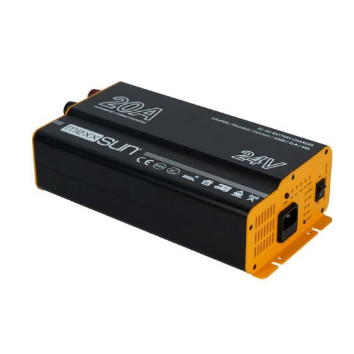 Mexxsun AC-DC Akü Şarj Cihazı 24V-20A