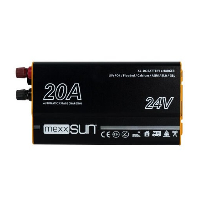 Mexxsun AC-DC Akü Şarj Cihazı 24V-20A