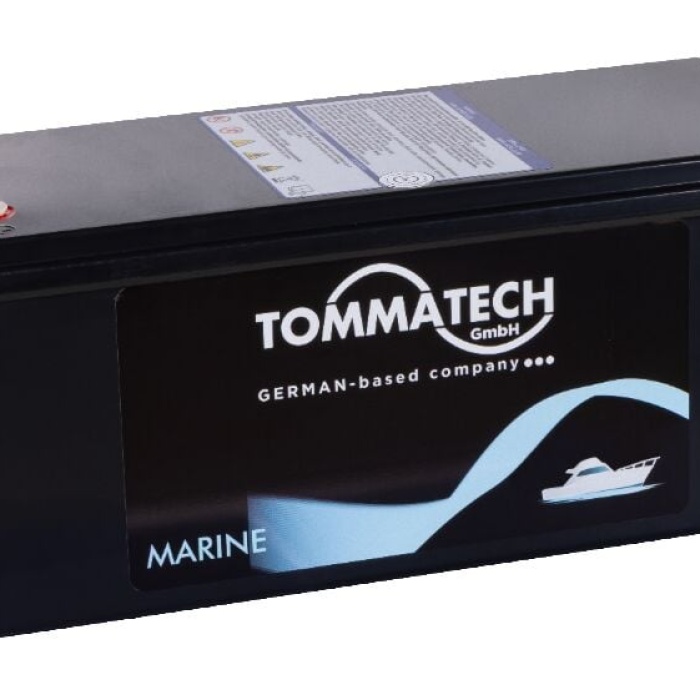 TommaTech 25.6 V 100 AH Marin Bluetooth Lityum Batarya