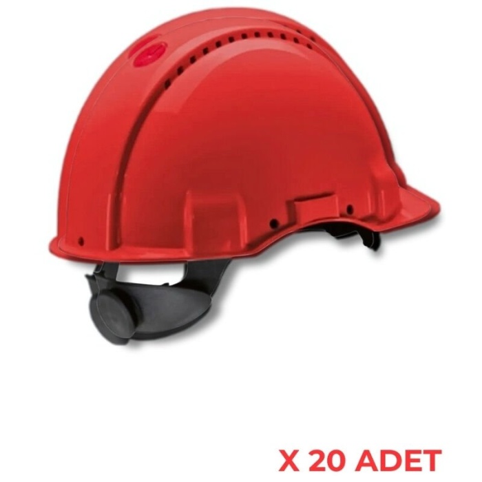 3m Peltor G3000 Kırmızı Baret 20 Adet