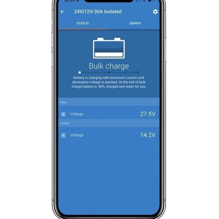 Victron DC-DC 24/12V 30A İzoleli  Şarj Cihazı Charger Bluetooth Özellikli, ORI241236120