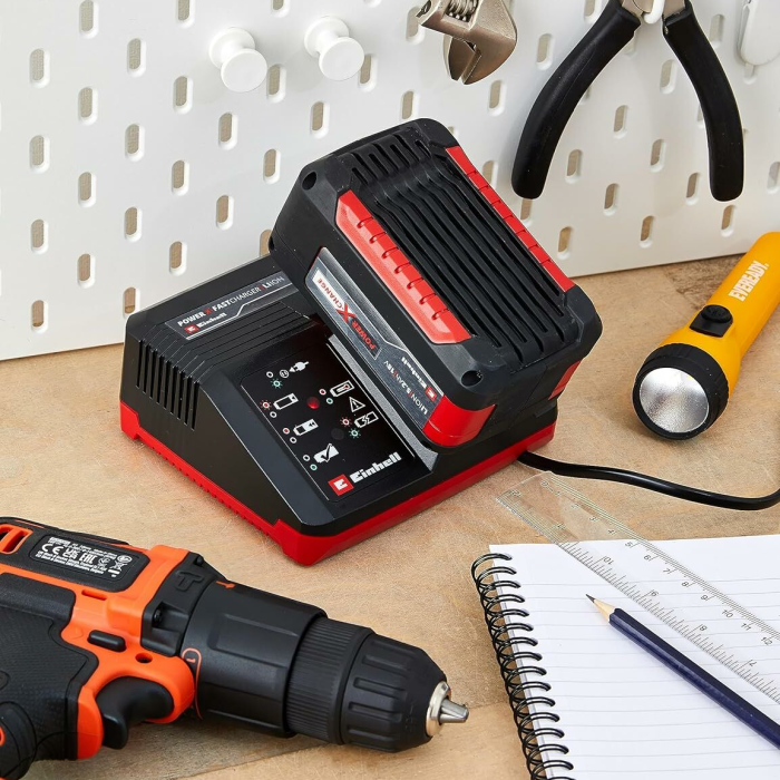 Einhell 18V 5,2 Ah & 4A Fastcharger Akü & Şarj Cihazı - 4512114