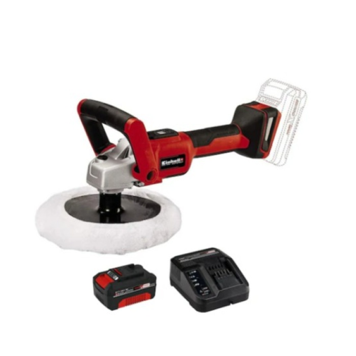 Einhell CE-CP 18/180 Li E-Tek Akülü 2.5 Ah Kömürsüz Akülü Polisaj ve Zımpara Makinesi