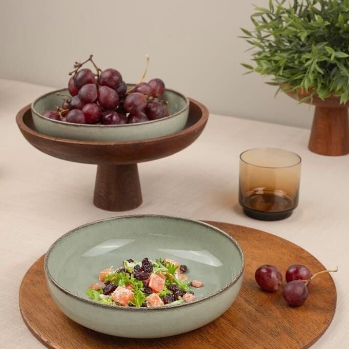 Kütahya Porselen Moderna 2 Li 20 Cm Kase YEŞİL