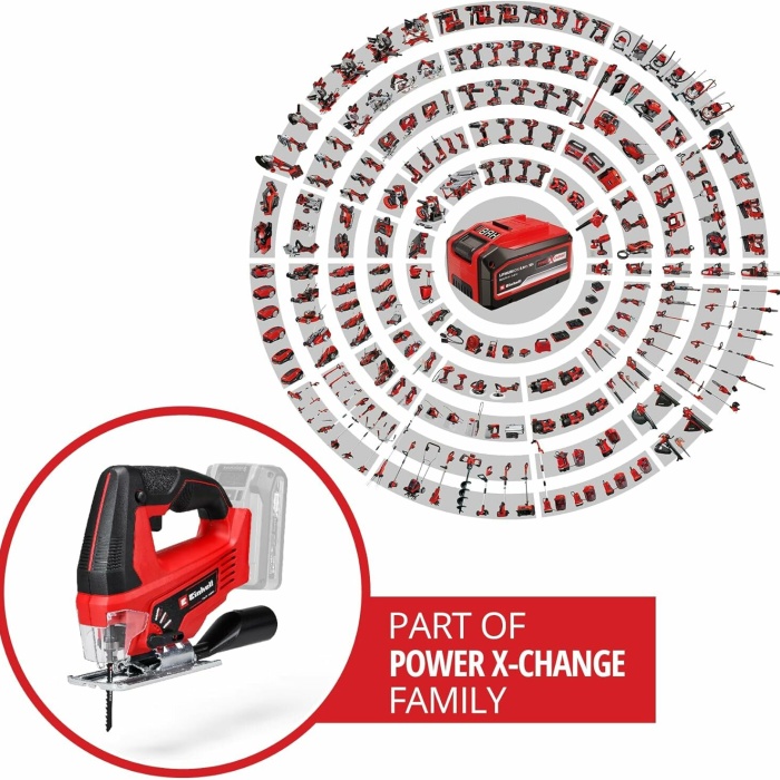 Einhell TC-JS 18 Li Tek Akülü 2.5 Ah Dekupaj Testere