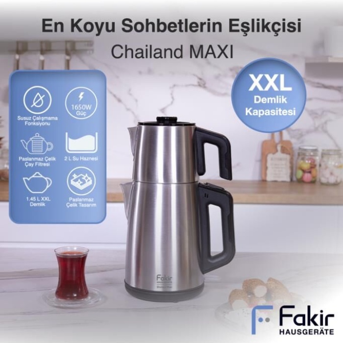 MAXİ Chailand Çay Makinesi- Inox 41005656