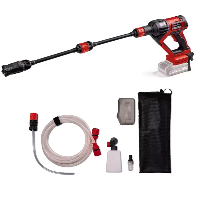 Einhell HYPRESSO 18/24-1, Akülü Yüksek Basınçlı Yıkama Makinası 18V  2 x 4 Ah + Şarj Cihazı