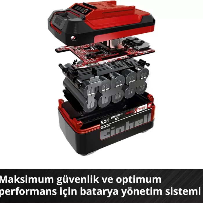 Einhell 18V 5,2 Ah Power-X-Change Plus Akü - 451143