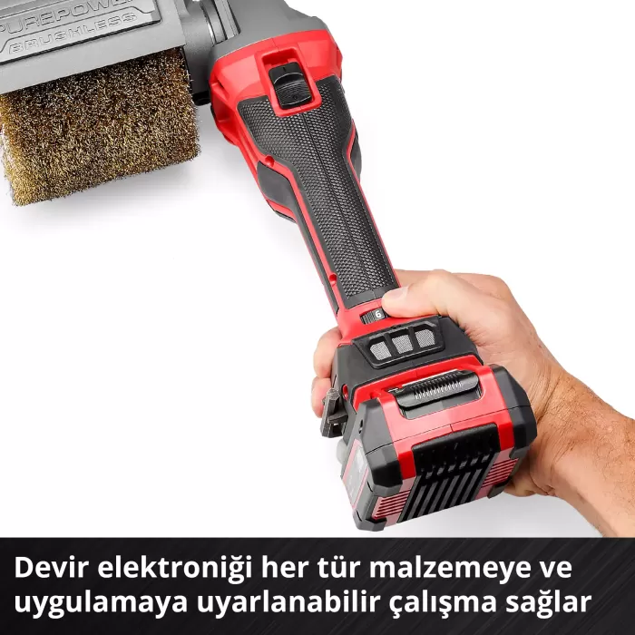 Einhell TP-BR 18/32 Li BL - Solo, Akülü Zımpara Rulosu Tek Akülü 2.5 Ah + Şarj Cihazlı
