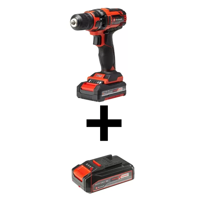 Einhell TC-CD 18/35 Li Tek Akülü 2.5 Ah + Şarj Cihazlı Akülü Matkap