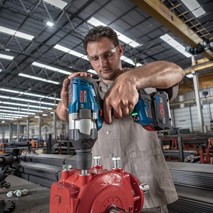 Bosch Professional GDS 18V-1050H 5.0 Ah Çift Akülü Somun Sıkma Makinesi - 06019J8522