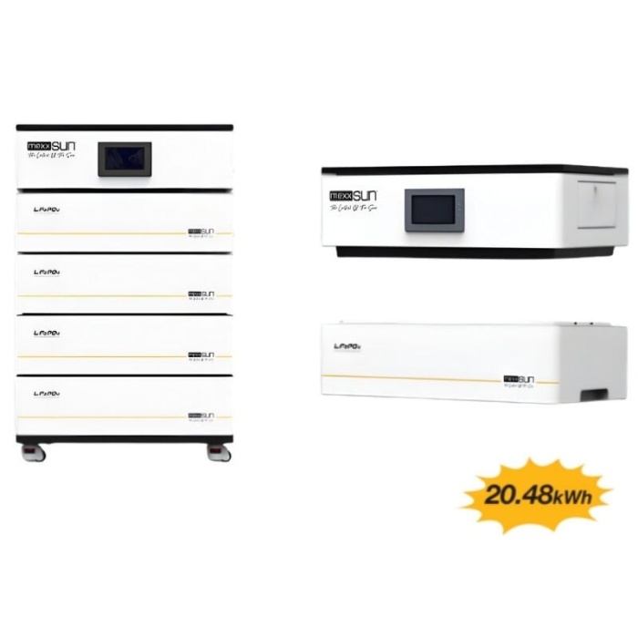 Mexxsun 20.48 kWh Yüksek Voltaj Lityum Akü