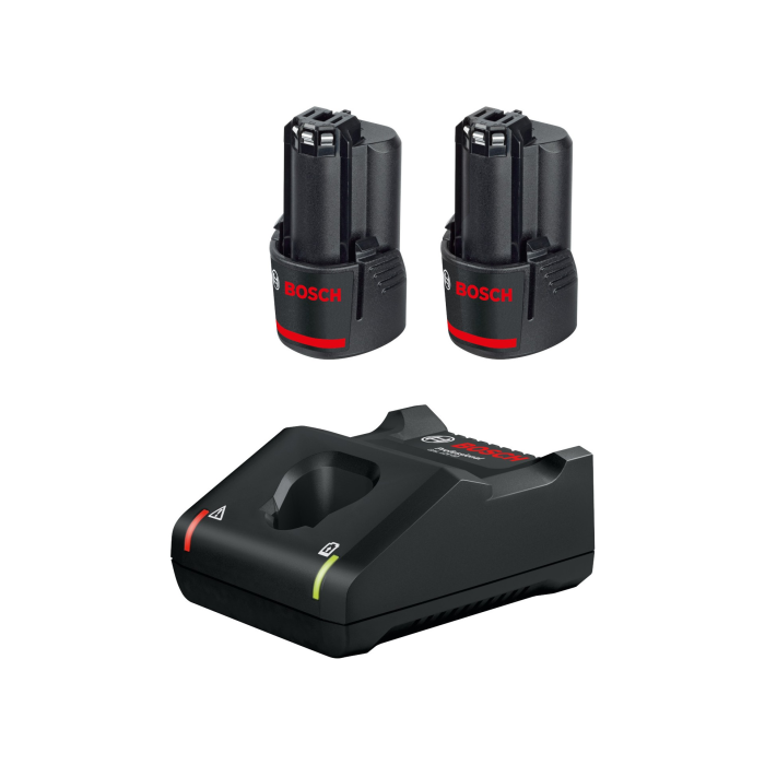 Bosch Professional 2 x Gba 3,0AH Akü Gal 12V-40 Hızlı Şarj Cihazı - 1600A019RD