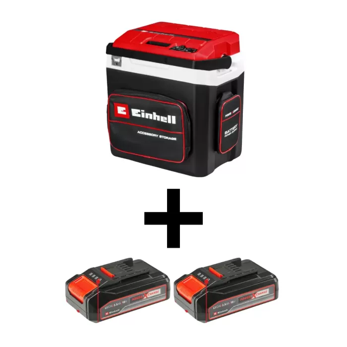 Einhell TE-COL 18/27 Li Akülü Oto Buzluk Çift Akülü 2.5 Ah + Şarj Cihazlı