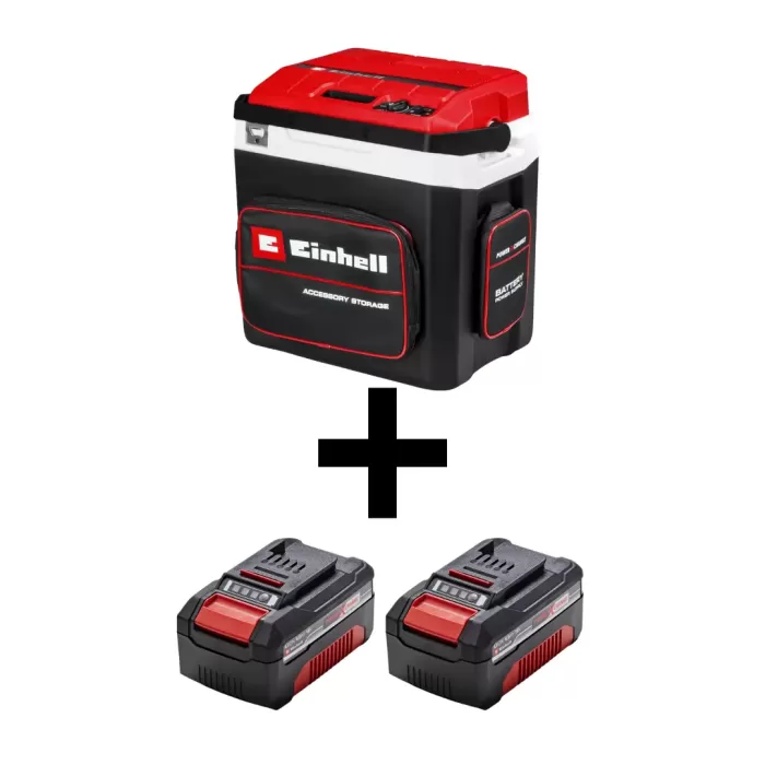 Einhell TE-COL 18/27 Li Akülü Oto Buzluk Çift Akülü 4 Ah + Şarj Cihazlı