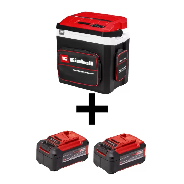 Einhell TE-COL 18/27 Li Akülü Oto Buzluk Çift Akülü 5.2 Ah + Şarj Cihazlı