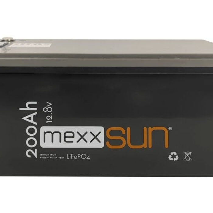 Mexxsun Lityum Akü 12,8V 200AH (LiFePo4) 2560Wh