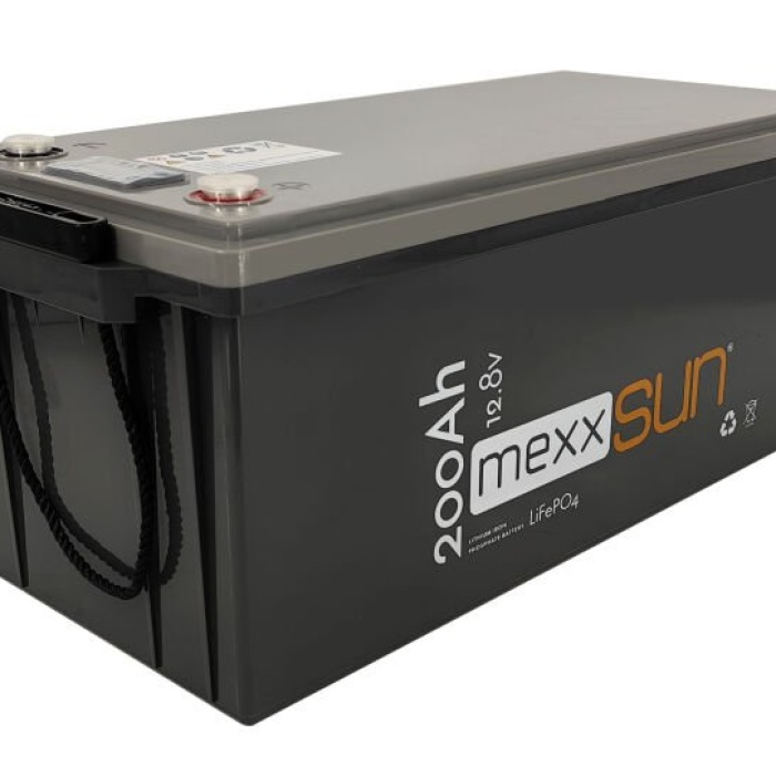 Mexxsun Lityum Akü 12,8V 200AH (LiFePo4) 2560Wh