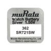Murata Sony 362 Sr721sw 1,55v Saat Pili - 1 Adet
